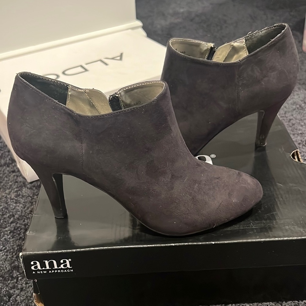 Black Heel Booties